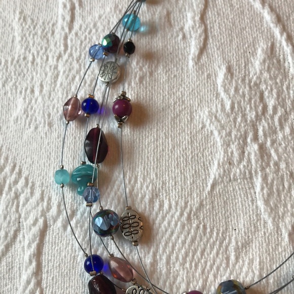 Lia Sofia beaded necklace with beads - Picture 2 of 5